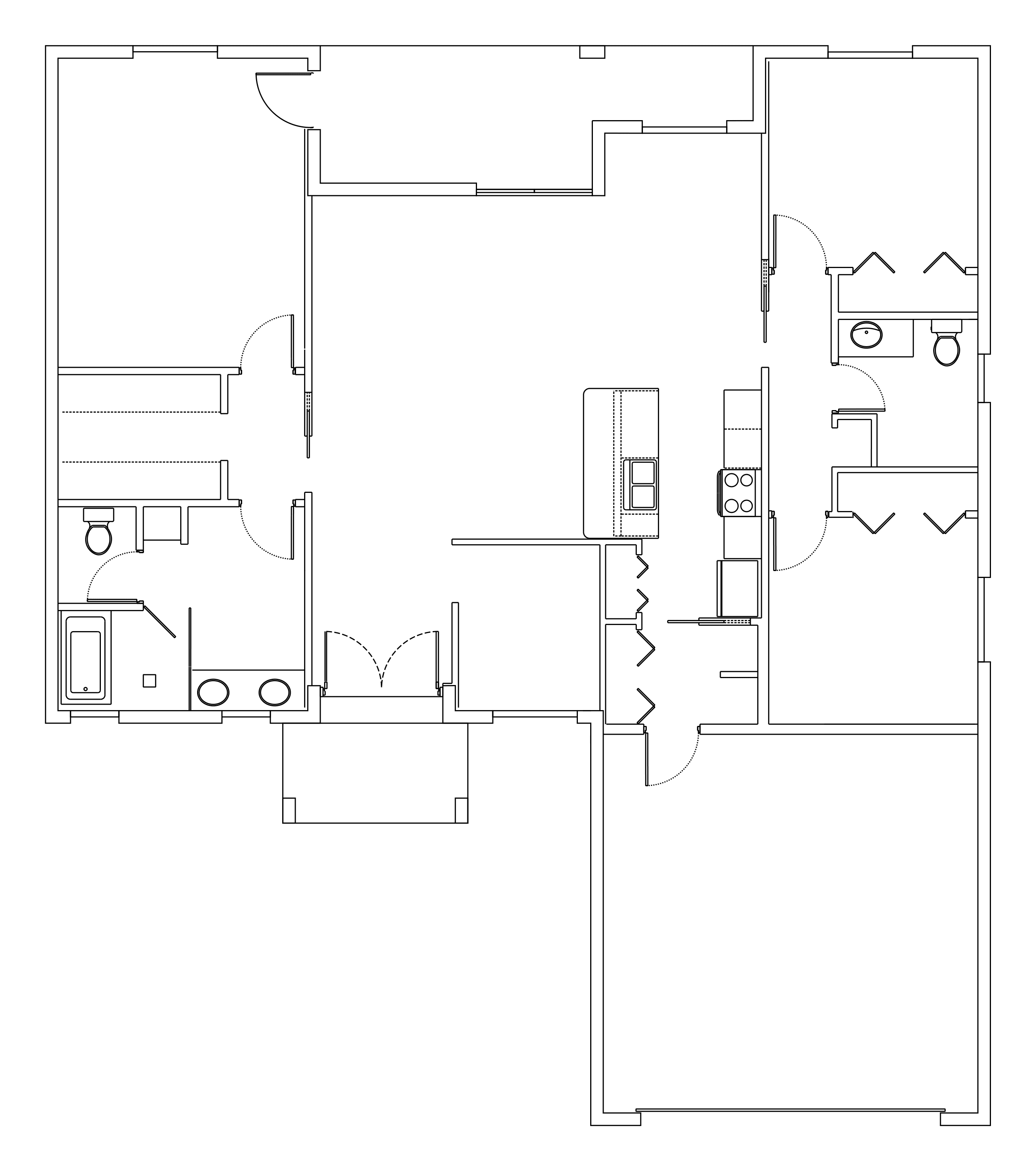 Floor plan of Fiesta Model, HICS Capital Homes USA